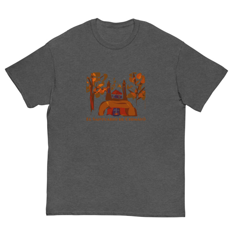 SANTUARIO DE CHIMAYO IN FALL - Men's Classic T-Shirt - Image 12