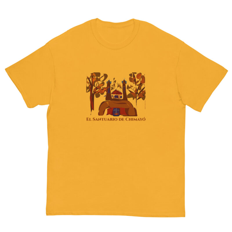SANTUARIO DE CHIMAYO IN FALL - Men's Classic T-Shirt - Image 16
