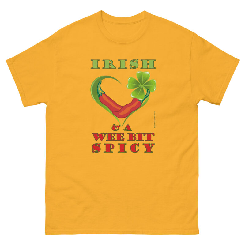 IRISH & A WEE BIT SPICY -  Men's Classic Tee - Image 3