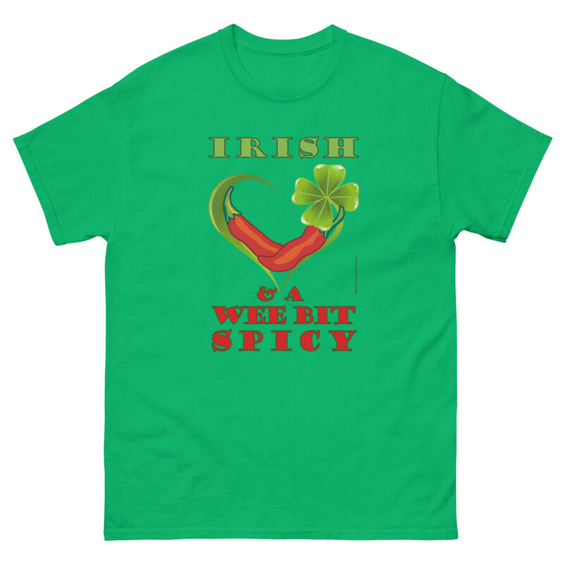 IRISH & A WEE BIT SPICY -  Men's Classic Tee - Image 5