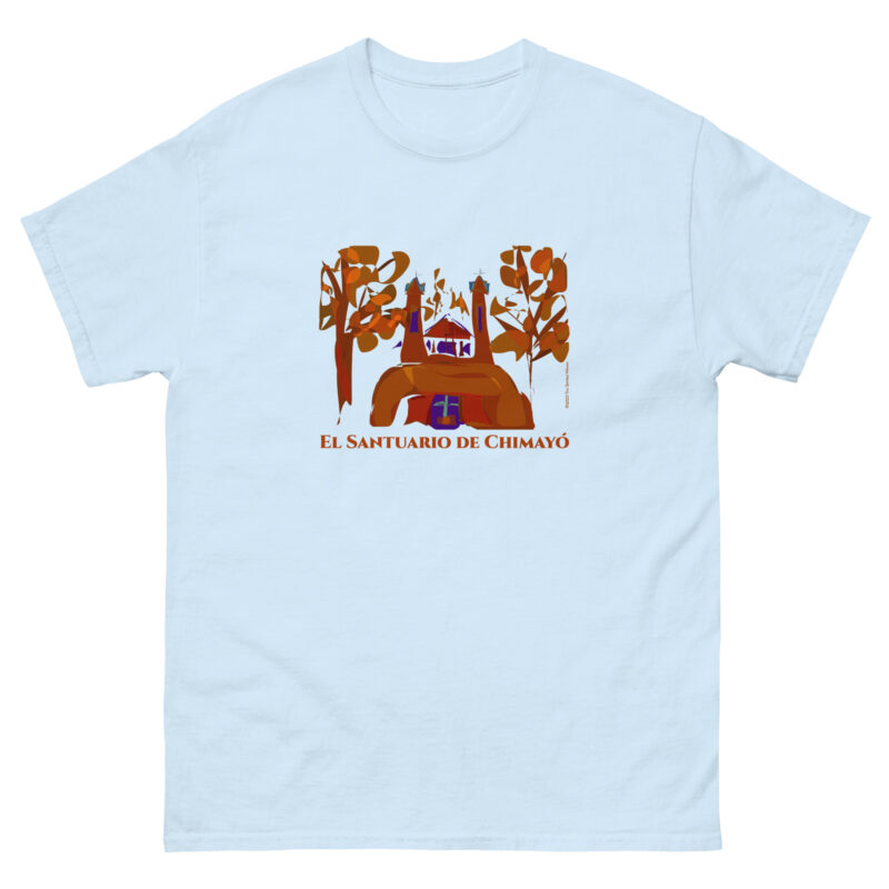 SANTUARIO DE CHIMAYO IN FALL - Men's Classic T-Shirt - Image 8