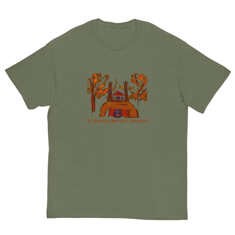 SANTUARIO DE CHIMAYO IN FALL - Men's Classic T-Shirt - Image 14