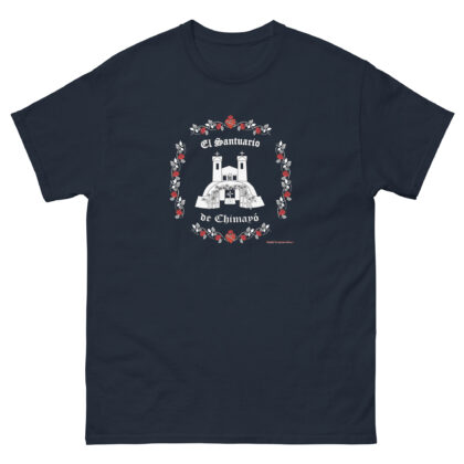 EL SANTUARIO BLANCO & ROJO - Men's Classic Tee (print on front)