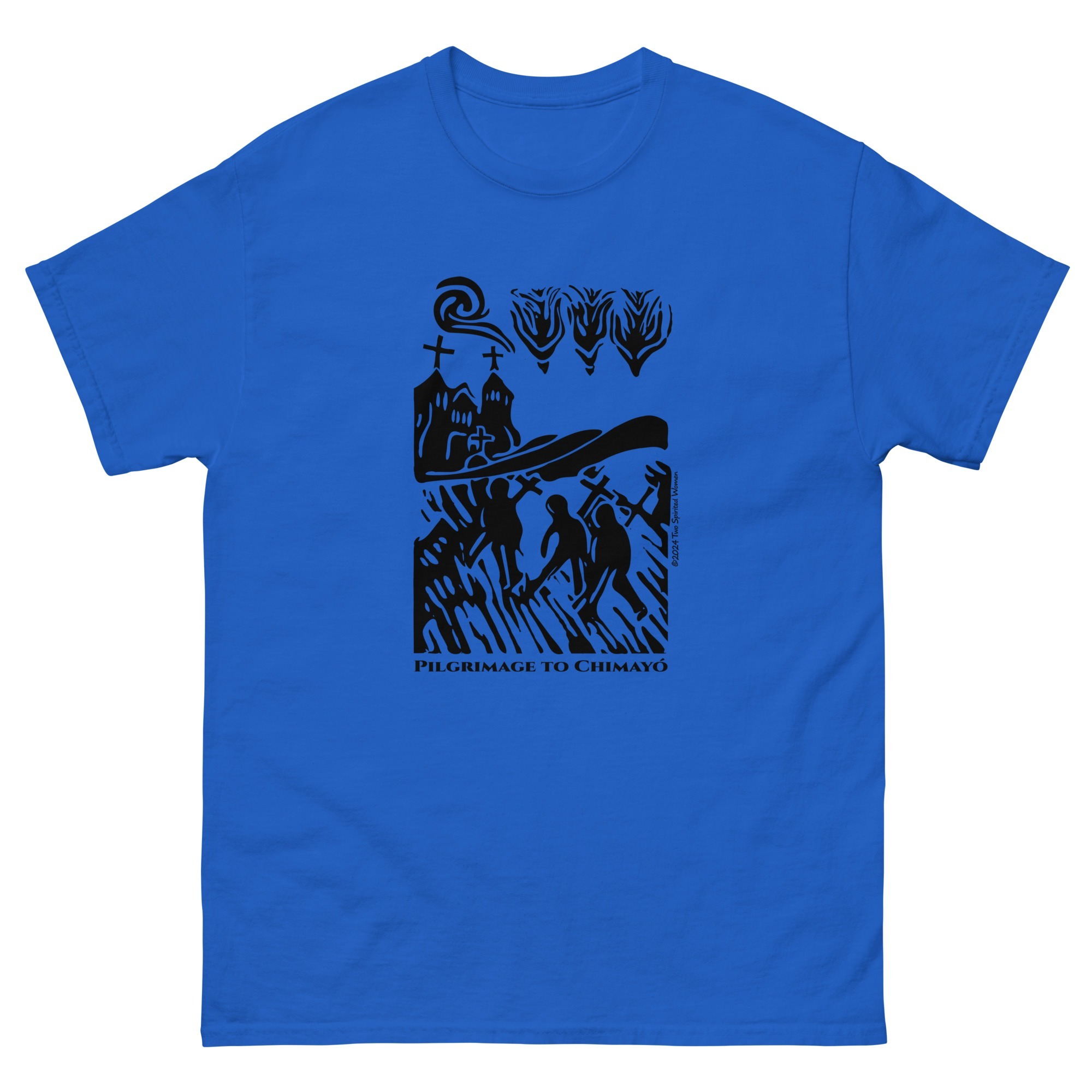 PILGRIMAGE TO CHIMAYO (black) - Men's Classic Tee - Image 3