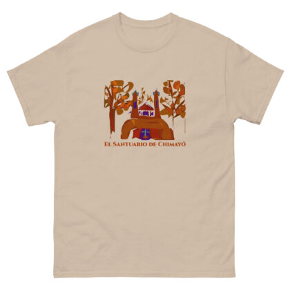 SANTUARIO DE CHIMAYO IN FALL - Men's Classic T-Shirt