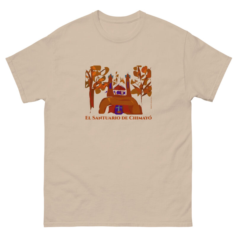 SANTUARIO DE CHIMAYO IN FALL - Men's Classic T-Shirt