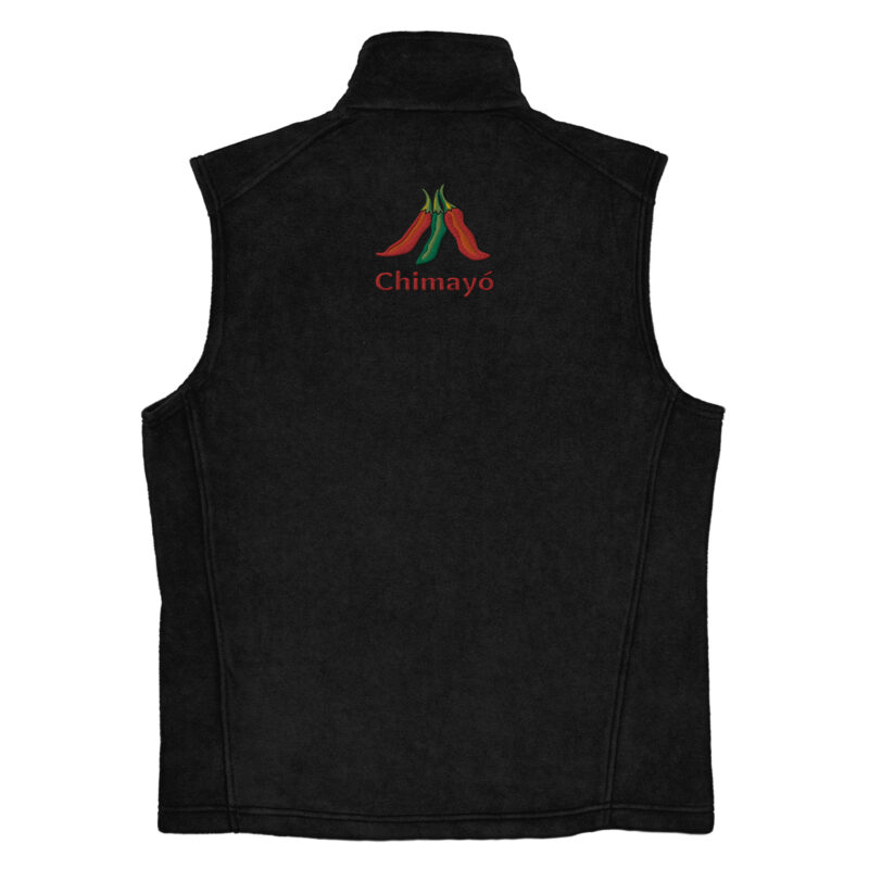 CHIMAYO CHILE - Men’s Columbia Fleece Vest (embroidered front & back)
