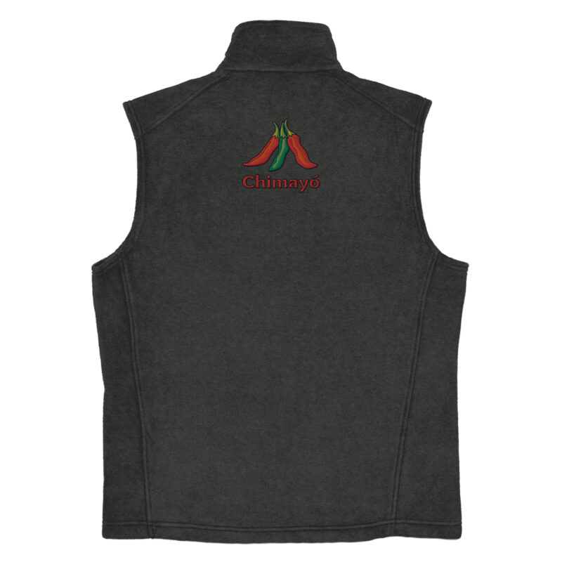 CHIMAYO CHILE - Men’s Columbia Fleece Vest (embroidered front & back) - Image 3