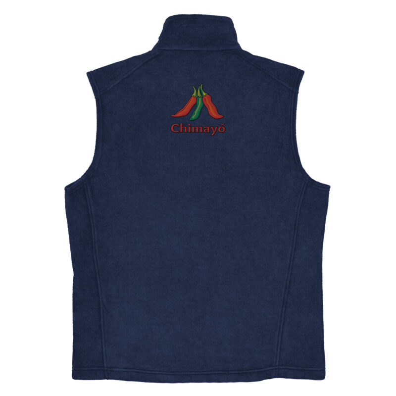 CHIMAYO CHILE - Men’s Columbia Fleece Vest (embroidered front & back) - Image 2