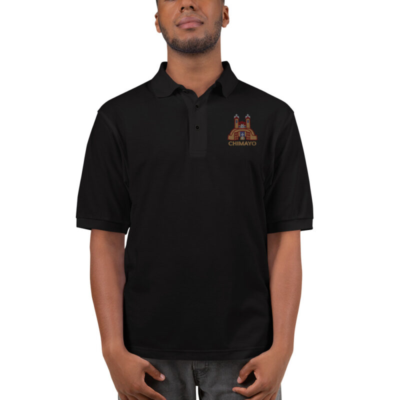 SANTUARIO EMBROIDERY - Men's Premium Polo - Image 10