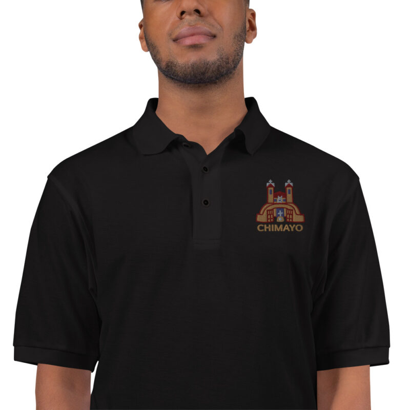 SANTUARIO EMBROIDERY - Men's Premium Polo - Image 9