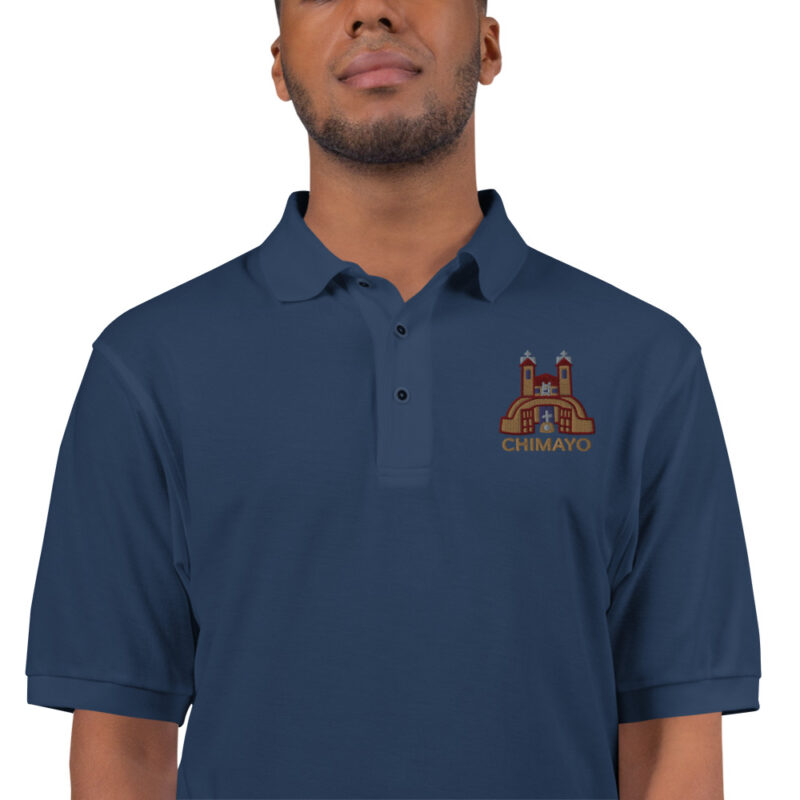 SANTUARIO EMBROIDERY - Men's Premium Polo - Image 13