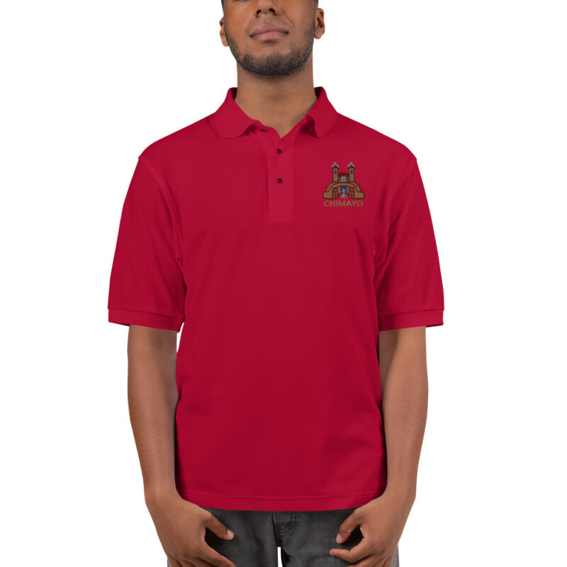 SANTUARIO EMBROIDERY - Men's Premium Polo - Image 12