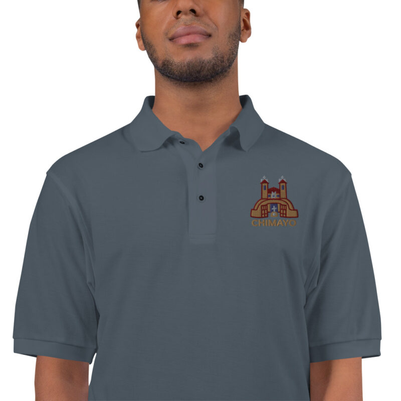 SANTUARIO EMBROIDERY - Men's Premium Polo - Image 15