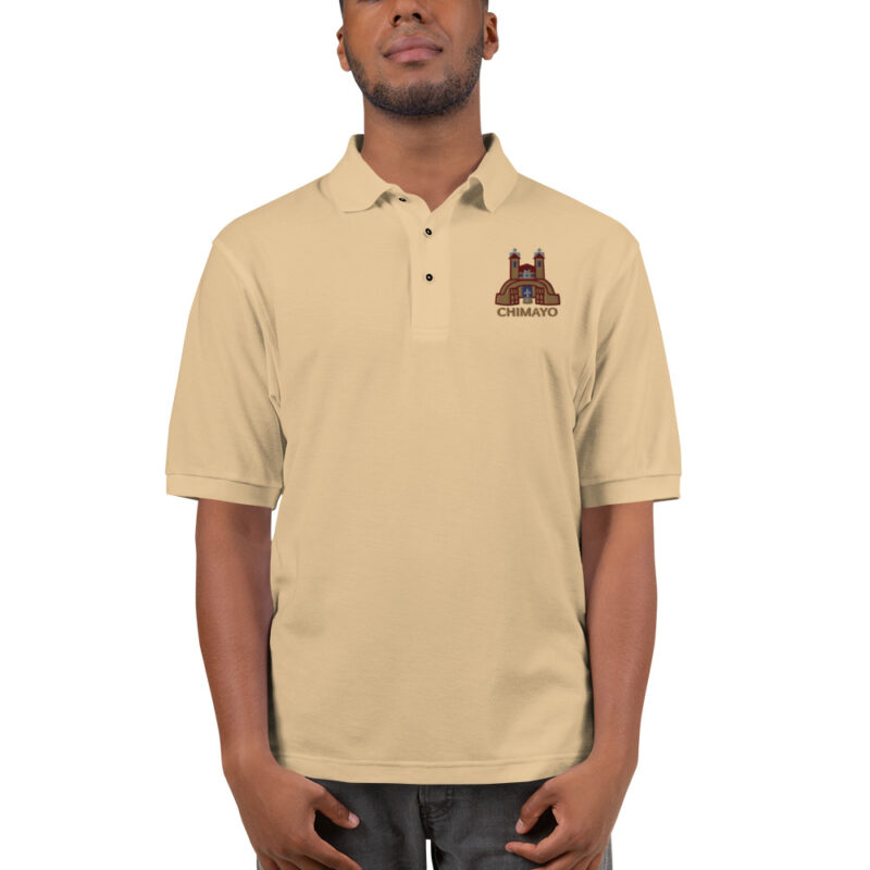 SANTUARIO EMBROIDERY - Men's Premium Polo - Image 19