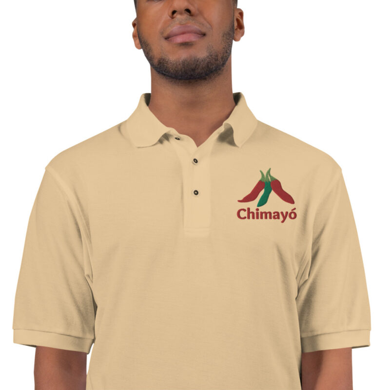 CHIMAYO CHILE - Men's Premium Polo Shirt - Image 27
