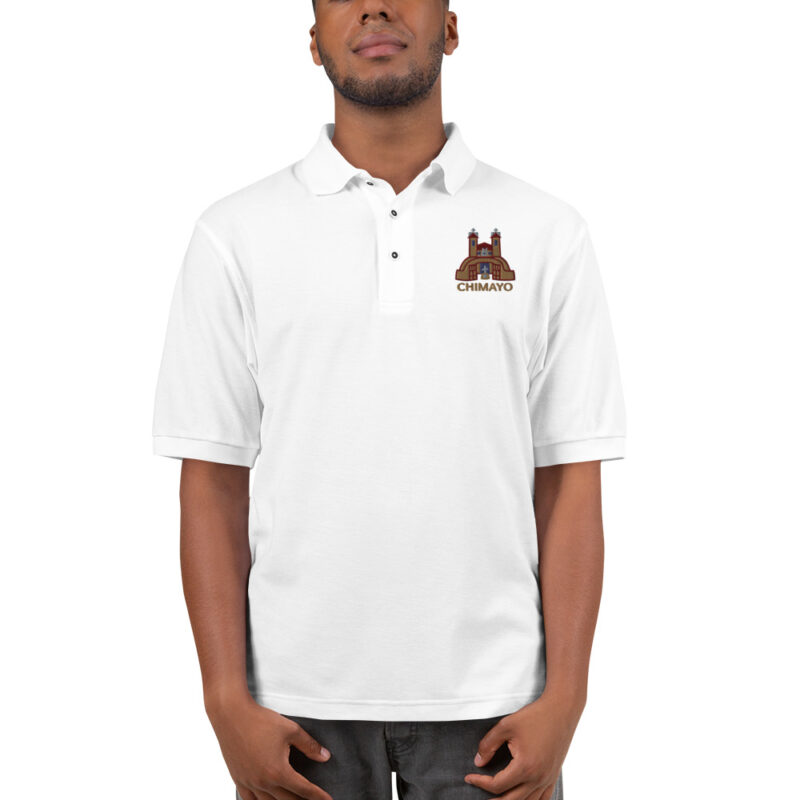 SANTUARIO EMBROIDERY - Men's Premium Polo - Image 21