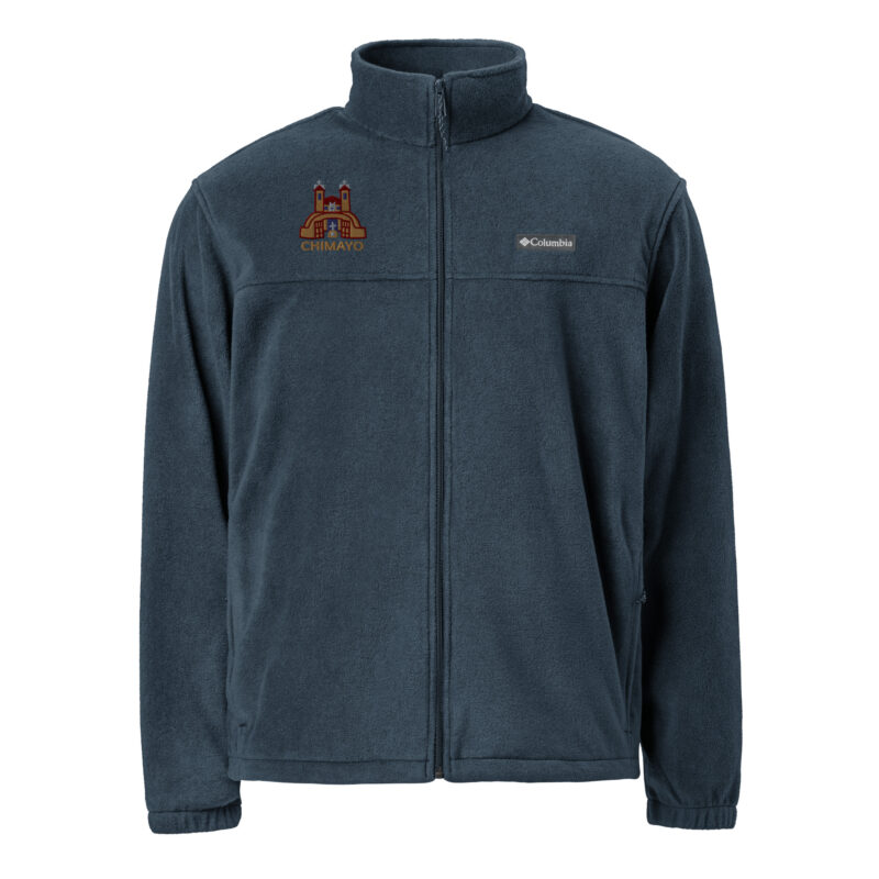 EL SANTUARIO DE CHIMAYO - Unisex Columbia Fleece Jacket (embroidery on front) - Image 2