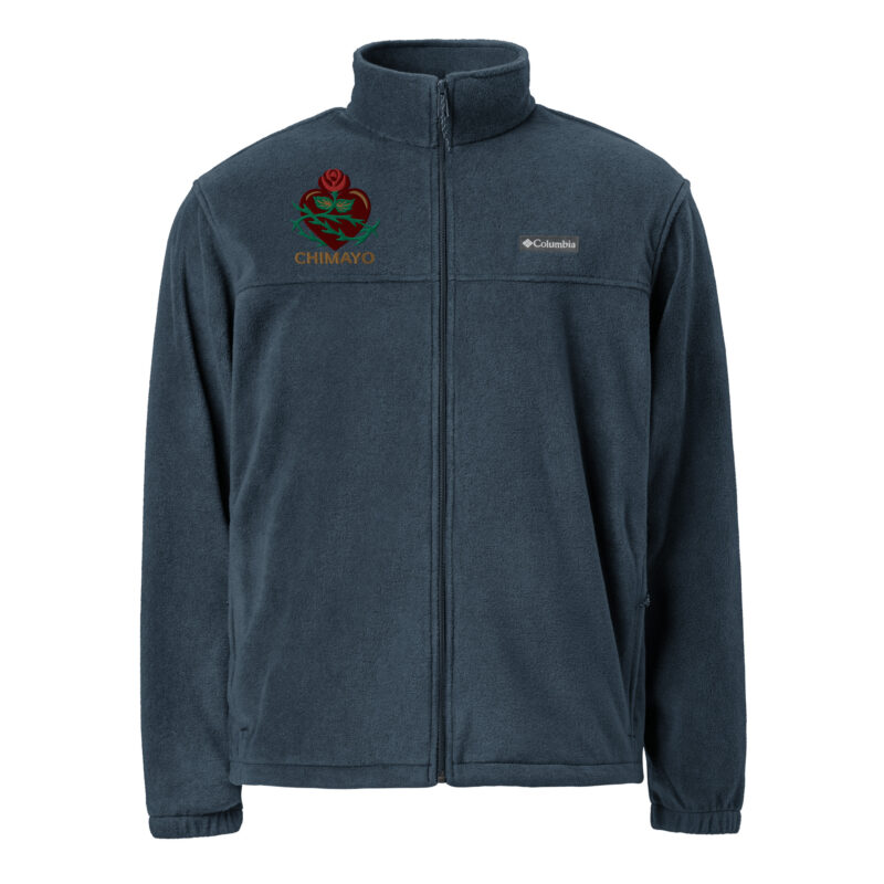 CHIMAYO HEART & ROSE - Unisex Columbia Fleece Jacket - Image 2