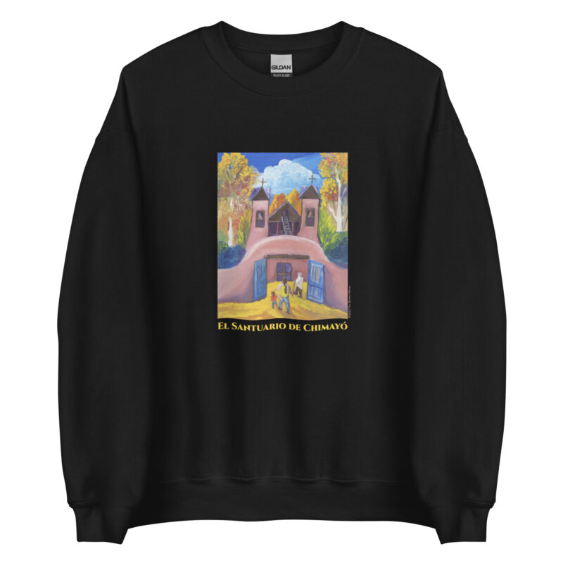 EL SANTUARIO IN FALL - Unisex 50/50  Sweatshirt - Image 3
