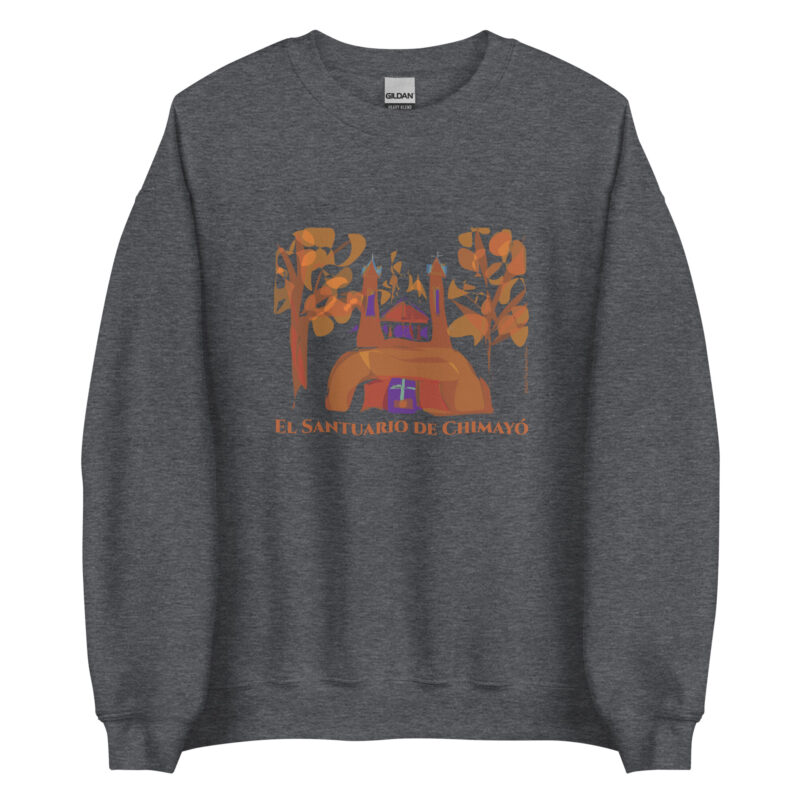 EL SANTUARIO IN FALL - Unisex 50/50 Sweatshirt - Image 5