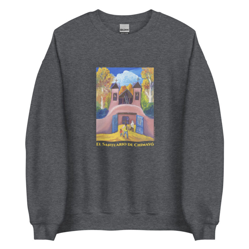EL SANTUARIO IN FALL - Unisex 50/50  Sweatshirt - Image 7