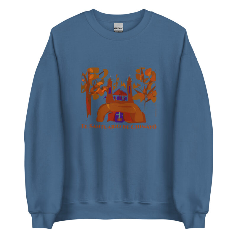 EL SANTUARIO IN FALL - Unisex 50/50 Sweatshirt - Image 7