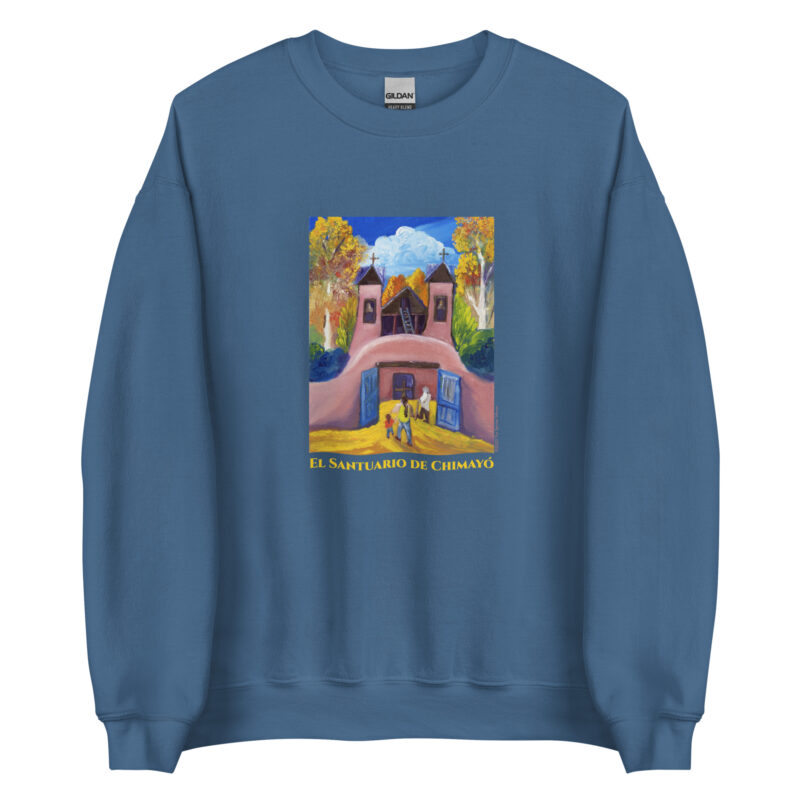 EL SANTUARIO IN FALL - Unisex 50/50  Sweatshirt - Image 2