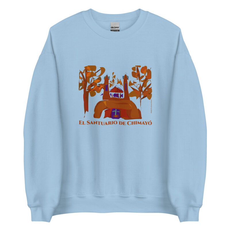 EL SANTUARIO IN FALL - Unisex 50/50 Sweatshirt - Image 9