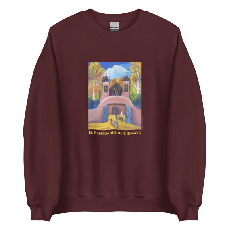EL SANTUARIO IN FALL - Unisex 50/50  Sweatshirt - Image 5