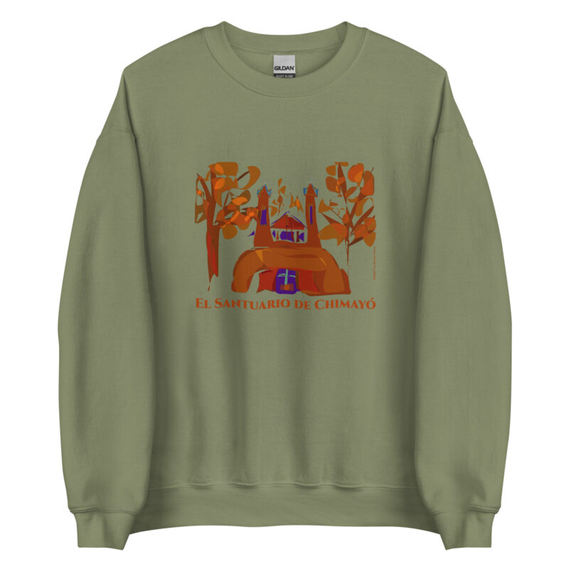 EL SANTUARIO IN FALL - Unisex 50/50 Sweatshirt - Image 8
