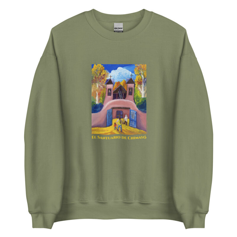 EL SANTUARIO IN FALL - Unisex 50/50  Sweatshirt - Image 9