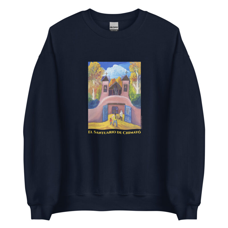 EL SANTUARIO IN FALL - Unisex 50/50  Sweatshirt - Image 4