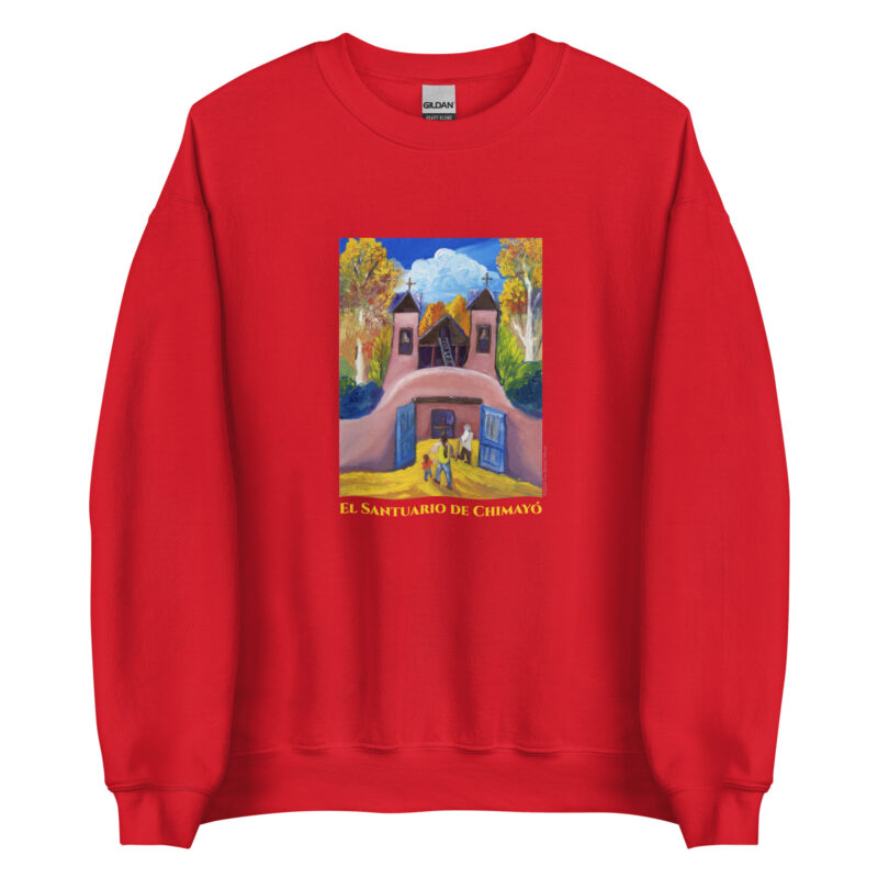 EL SANTUARIO IN FALL - Unisex 50/50  Sweatshirt - Image 6