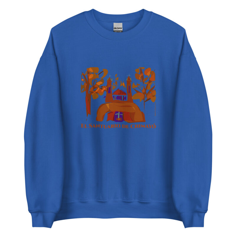 EL SANTUARIO IN FALL - Unisex 50/50 Sweatshirt - Image 6