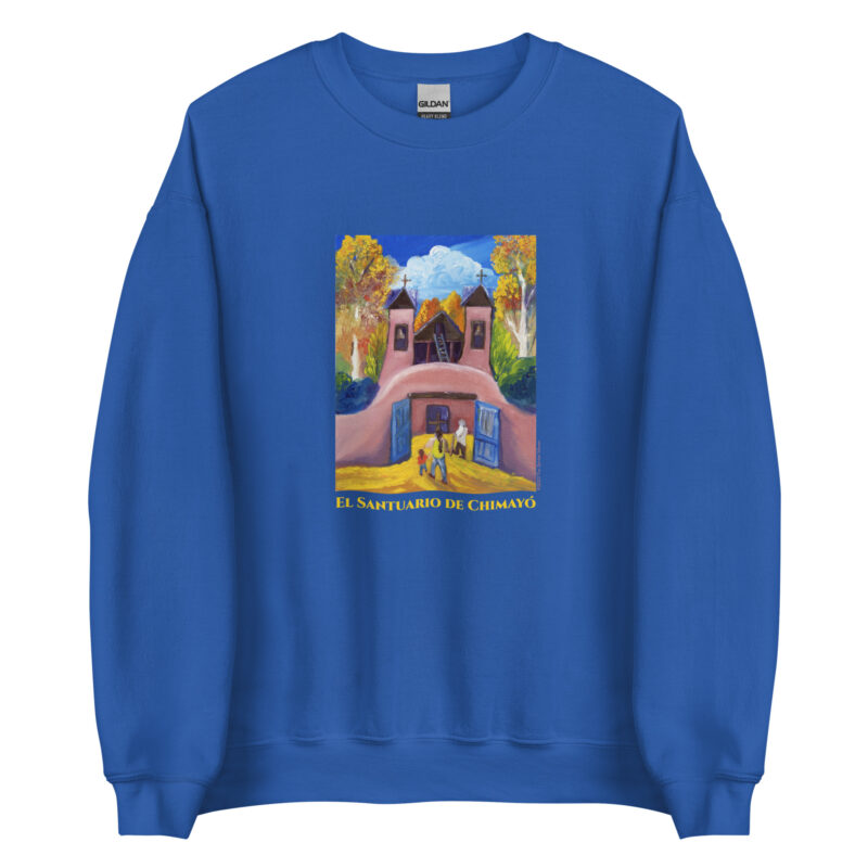 EL SANTUARIO IN FALL - Unisex 50/50  Sweatshirt - Image 8