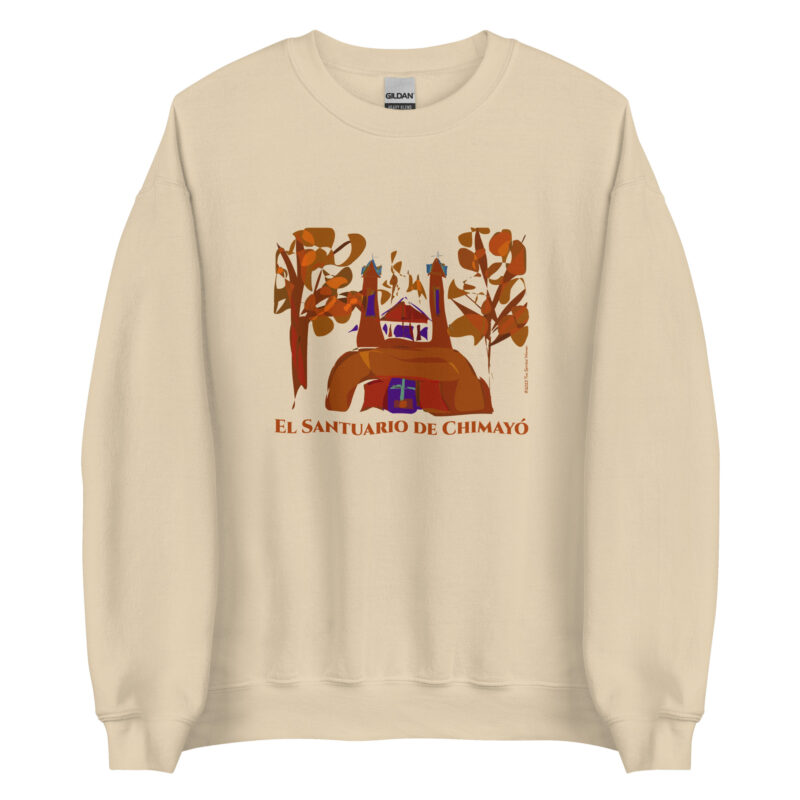 EL SANTUARIO IN FALL - Unisex 50/50 Sweatshirt - Image 11
