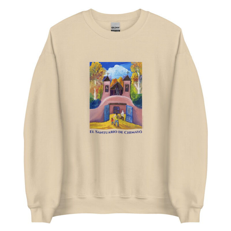 EL SANTUARIO IN FALL - Unisex 50/50  Sweatshirt - Image 13
