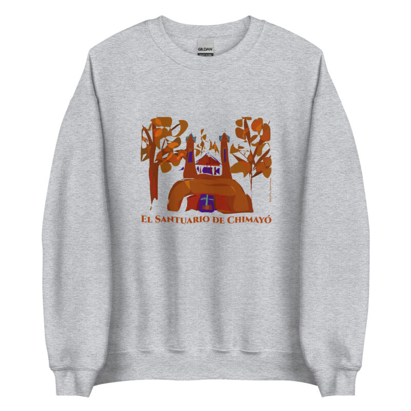 EL SANTUARIO IN FALL - Unisex 50/50 Sweatshirt - Image 10