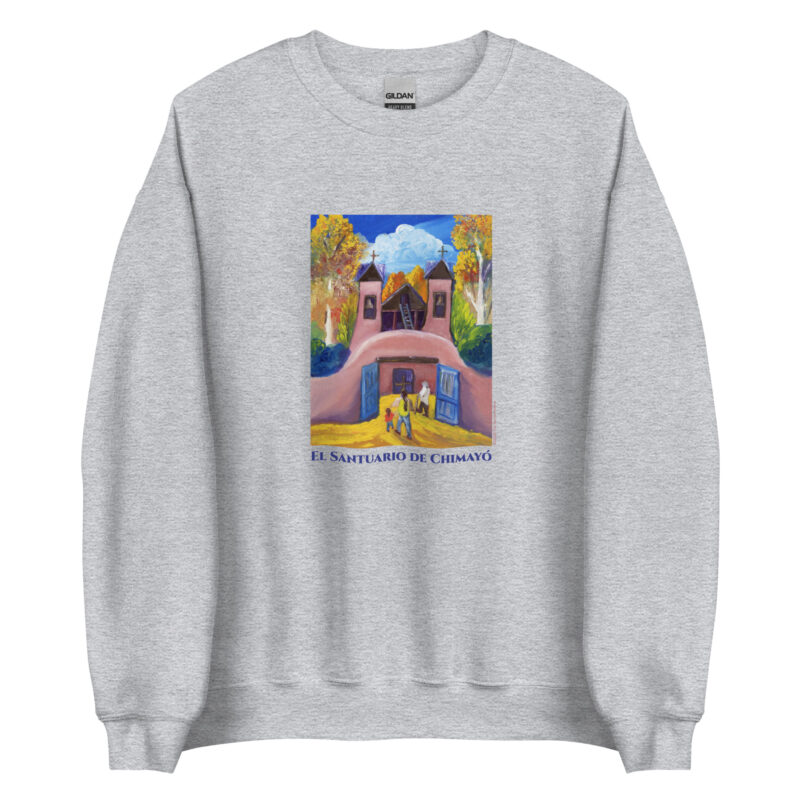 EL SANTUARIO IN FALL - Unisex 50/50  Sweatshirt - Image 12