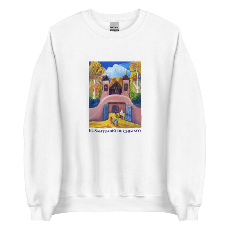 EL SANTUARIO IN FALL - Unisex 50/50  Sweatshirt - Image 14