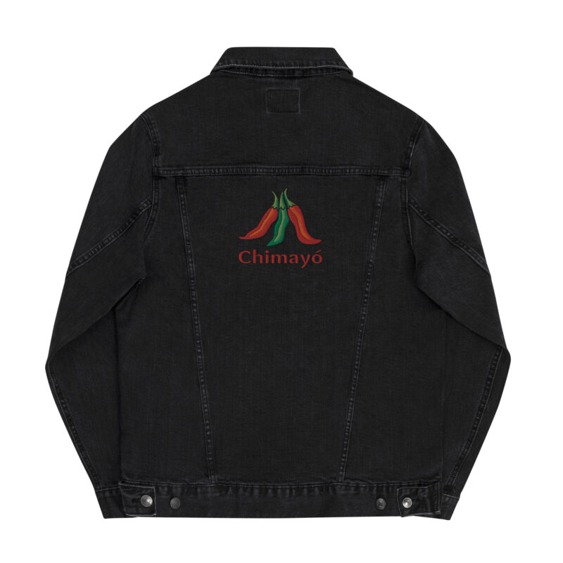 CHIMAYO CHILE - Unisex Denim Jacket (embroidered front & back) - Image 9