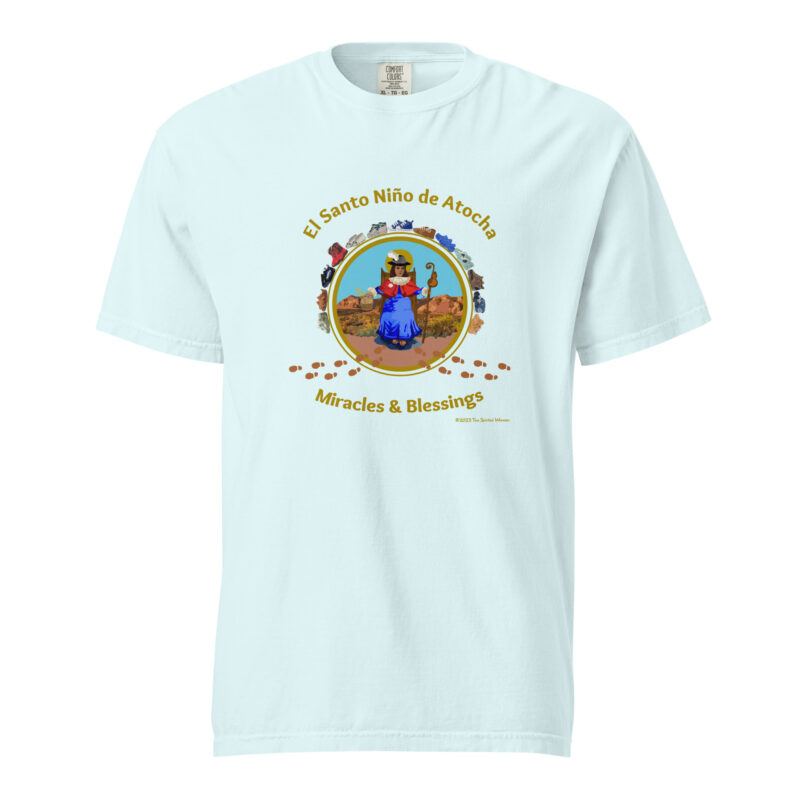 EL SANTO NINO DE ATOCHA - Unisex Soft Heavyweight Tee - Image 5