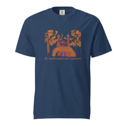 SANTUARIO DE CHIMAYO IN FALL - Unisex Soft Heavyweight Tee