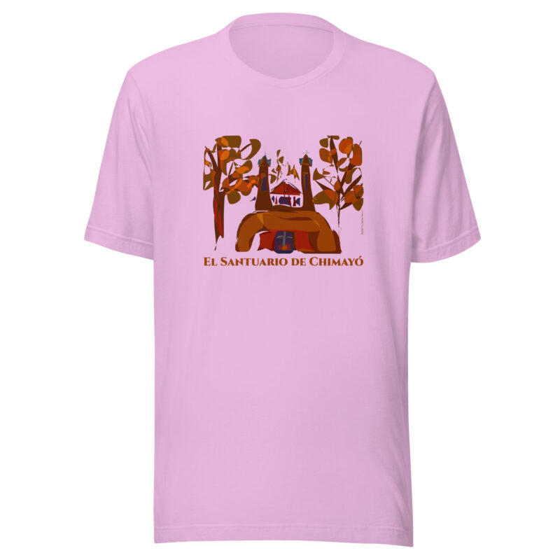 SANTUARIO DE CHIMAYO IN FALL - Unisex Staple Tee (bright colors) - Image 12