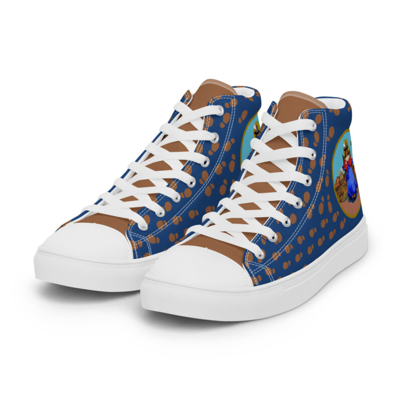 EL SANTO NINO - Women’s High Top Canvas Shoes