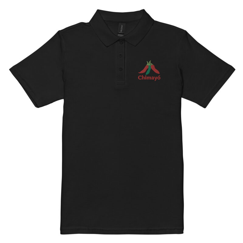 CHIMAYO CHILE - Women’s Pique Polo Shirt (front embroidery) - Image 5