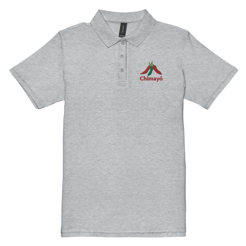 CHIMAYO CHILE - Women’s Pique Polo Shirt (front embroidery) - Image 7