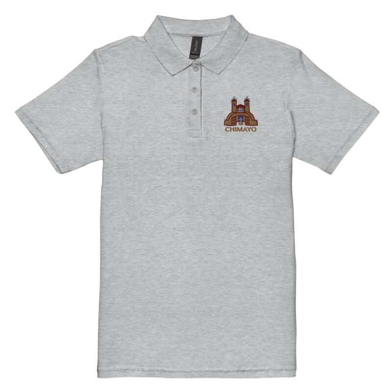 SANTUARIO EMBROIDERY - Women’s Piqué Polo Shirt - Image 4