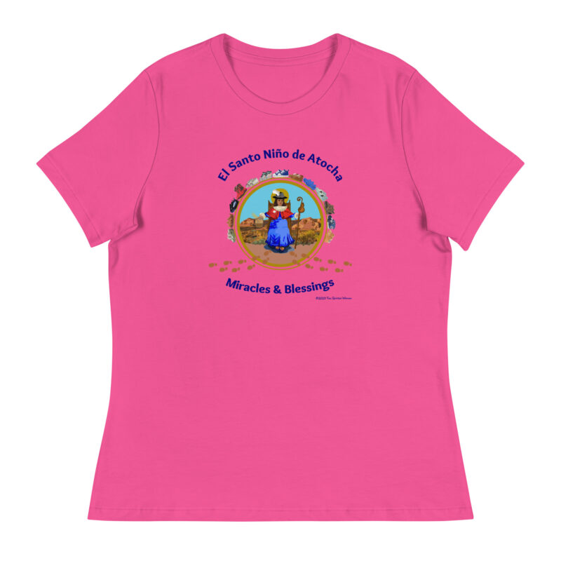 EL SANTO NINO DE ATOCHA - Women's Relaxed T-Shirt - Image 3